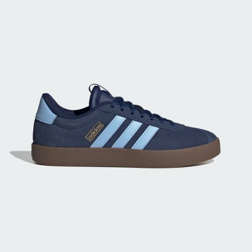 (Women) adidas VL Court 3.0 Dark Blue/Glow Blue/Cloud White JS5036