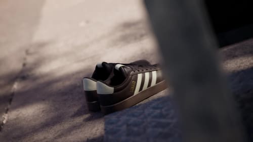 Order (W) adidas VL Court 3.0 深棕/暖香草/金屬金配色鞋款 KI4574