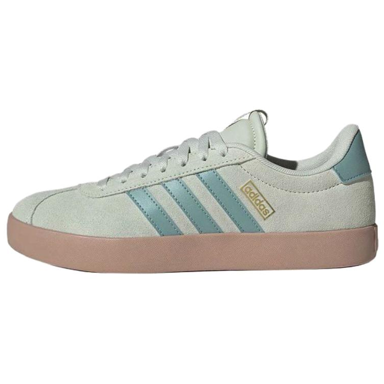 (Women) adidas VL Court 3.0 Green Casual Breathable Sneakers KI2077