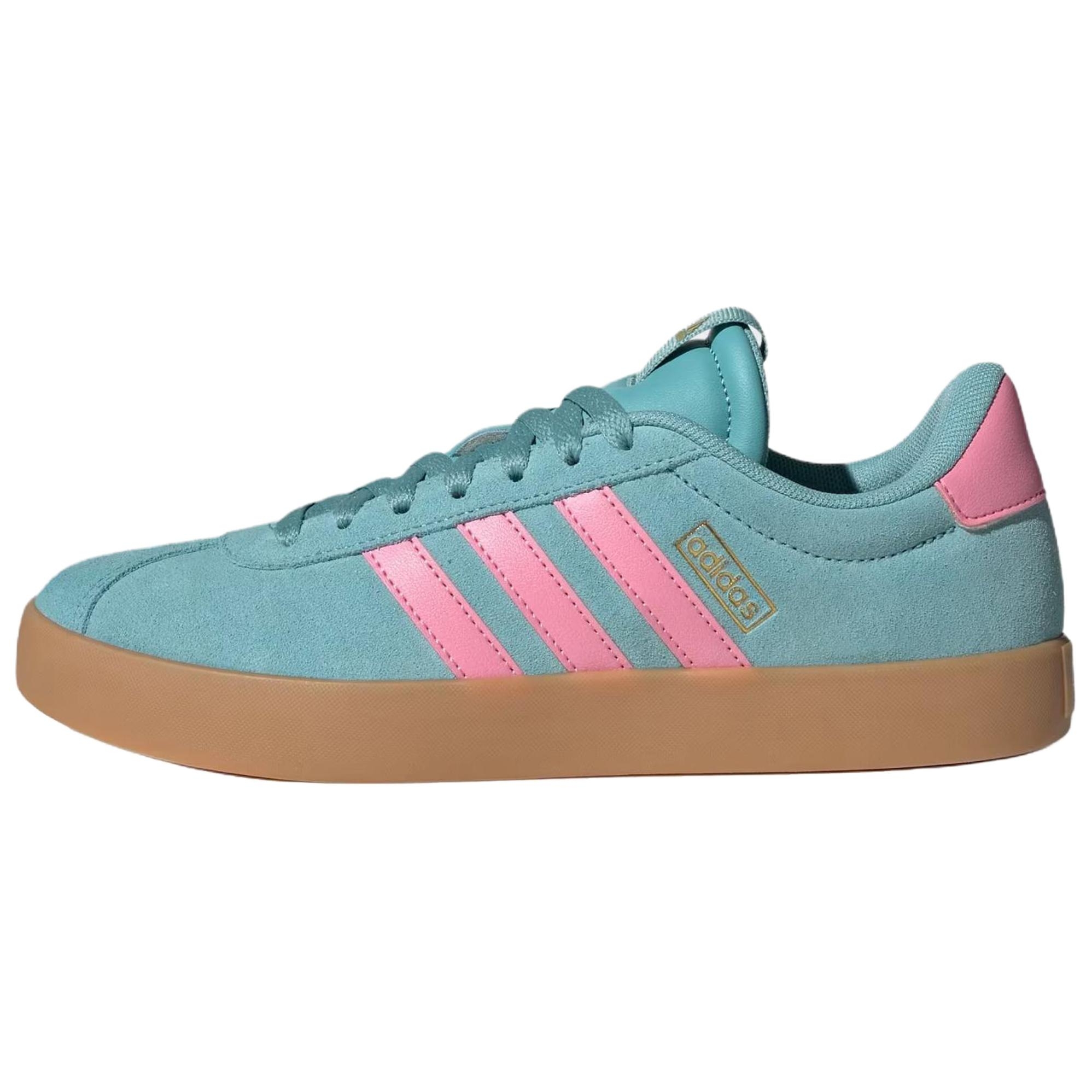(Women) adidas VL Court 3.0 Trainer Shoes Blue - Comfortable & Breathable Design IH6518