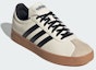 Shop (Women) Adidas VL Court Base 3-Stripes Sneakers Cream White/Core Black/Crystal Sand JR6912