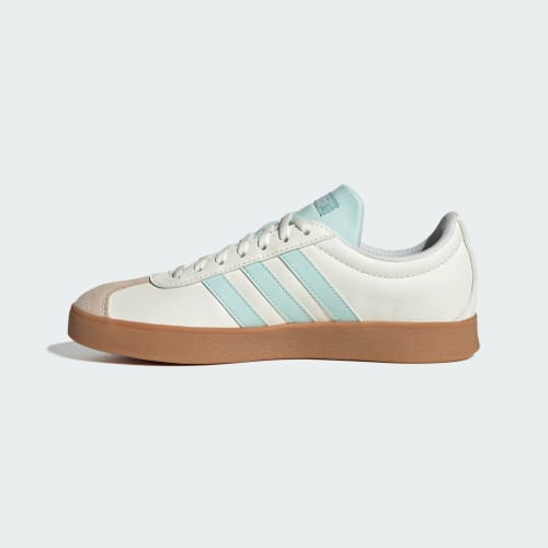 Details for (Women) adidas VL Court Base Sneakers Core White/Halo Mint/Halo Ivory JI1767