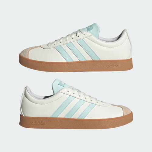 Sizing (Women) adidas VL Court Base Sneakers Core White/Halo Mint/Halo Ivory JI1767