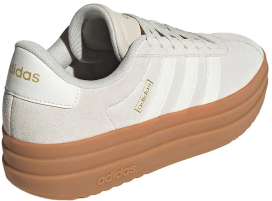 (Women) adidas VL Court Bold 'Aluminum Core White Gum' JQ5633 Details for (Women) adidas VL Court Bold 'Aluminum Core White Gum' JQ5633