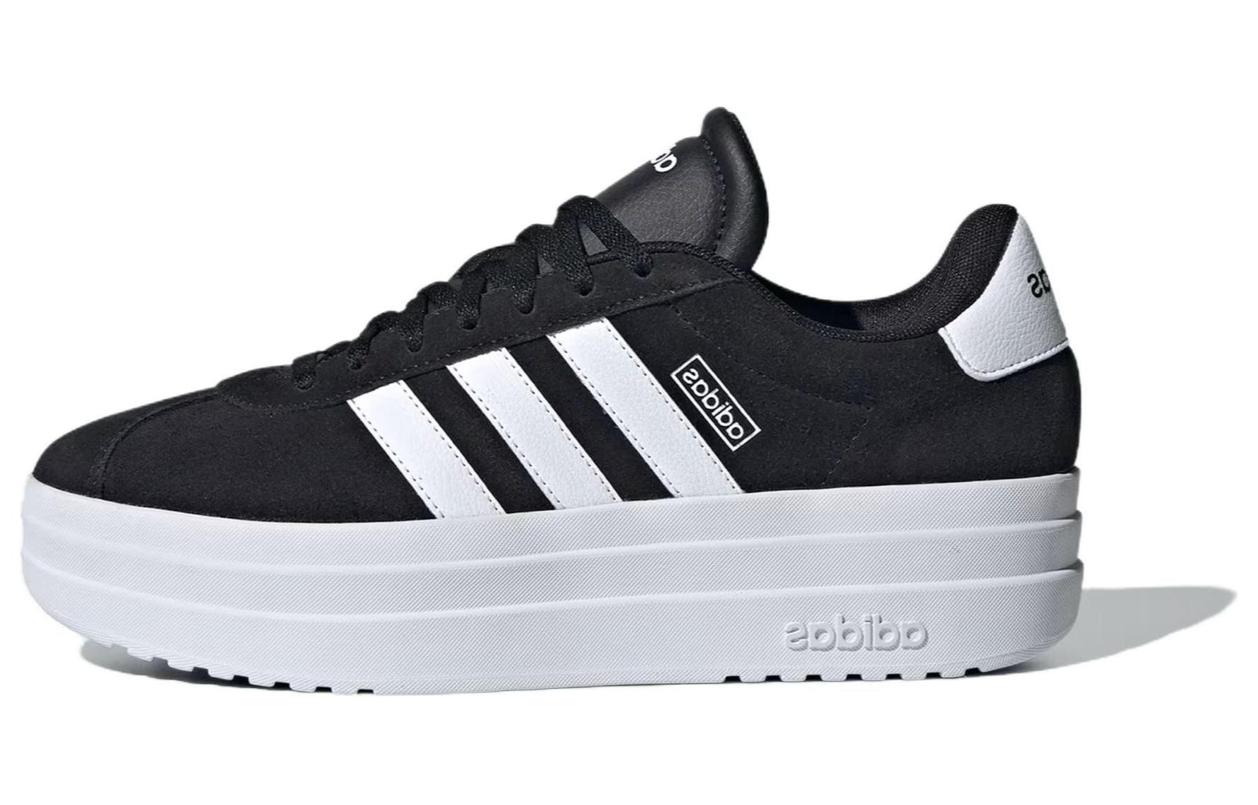 (Women) adidas VL Court Bold 'Black White' IH9995