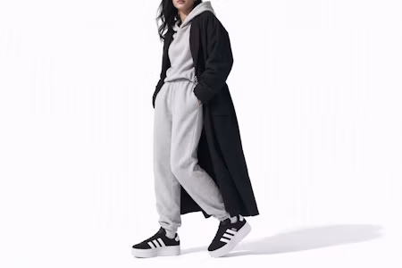 Order 阿迪达斯NEO VL Court Bold 舒适百搭 減震耐磨 低筒 板鞋 女款 黑白