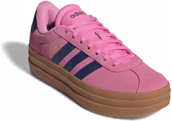 (Women) adidas VL Court Bold 'Bliss Pink Dark Blue' JI1789 Lookbook (Women) adidas VL Court Bold 'Bliss Pink Dark Blue' JI1789