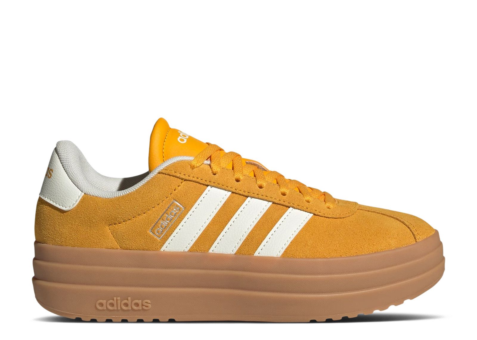 (Women) adidas VL Court Bold 'Collegiate Gold Off White Gum' KJ6854