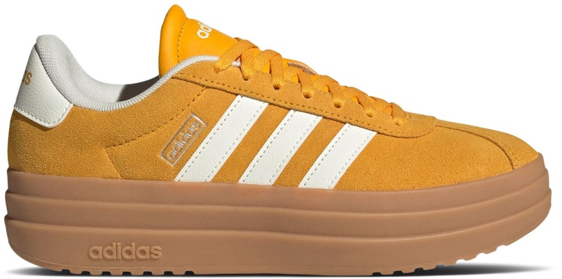 (Women) adidas VL Court Bold 'Collegiate Gold Off White Gum' KJ6854 Buy (Women) adidas VL Court Bold 'Collegiate Gold Off White Gum' KJ6854