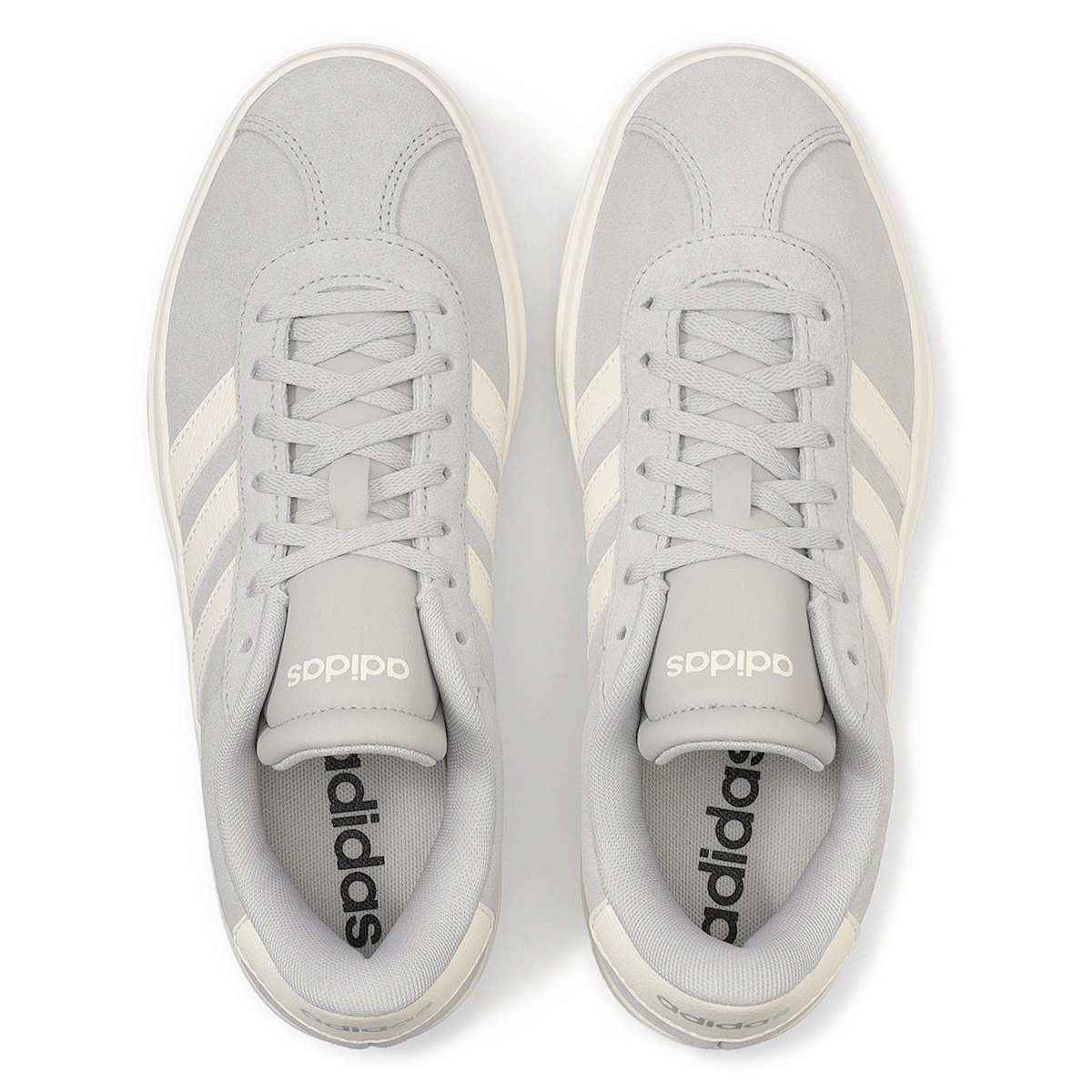 (Women) Adidas VL Court Bold Grey/Off White/Core