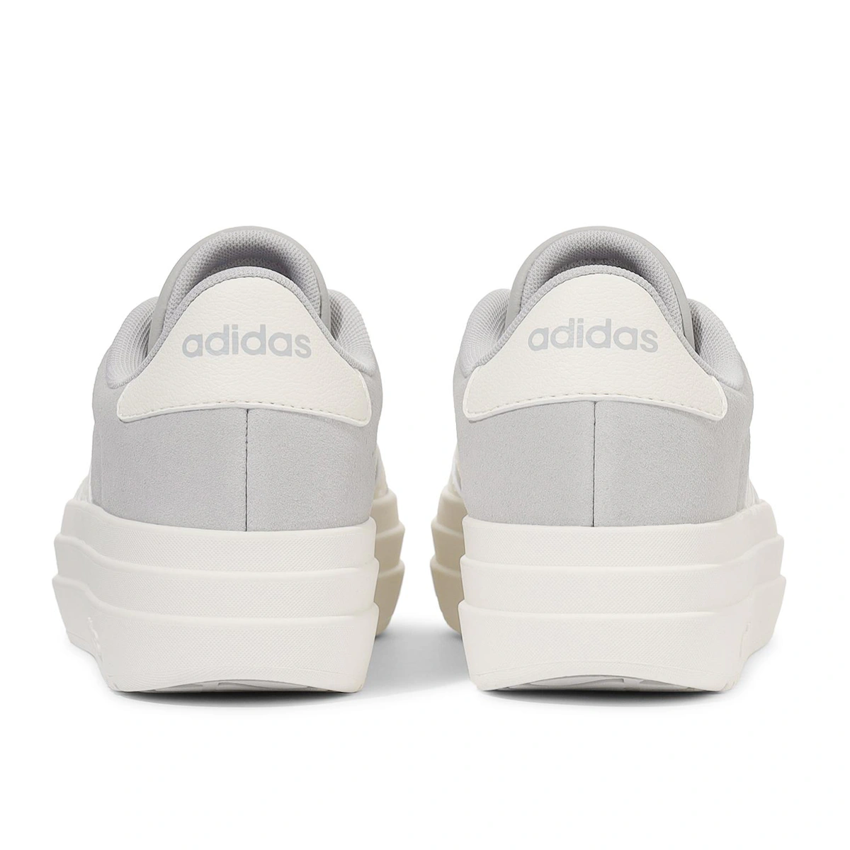 (Women) Adidas VL Court Bold Grey/Off White/Core