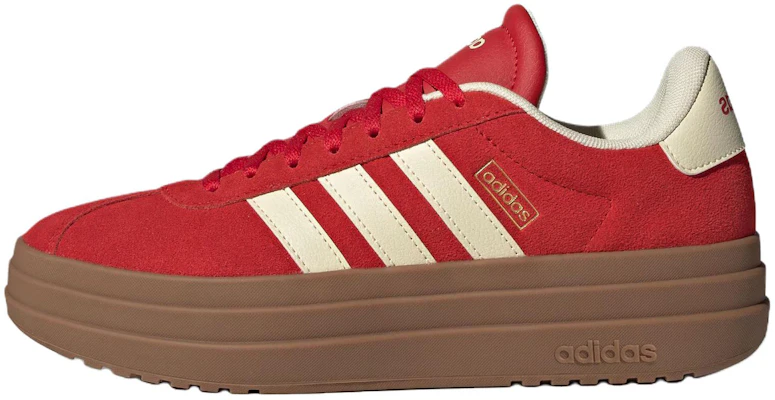 (W) adidas VL Court Bold 紅色厚底休閒低筒運動鞋 KJ6852 Buy (W) adidas VL Court Bold 紅色厚底休閒低筒運動鞋 KJ6852