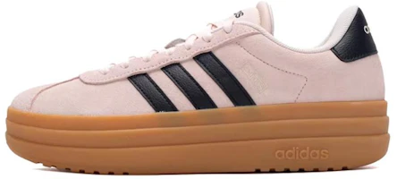 (Women) adidas VL Court Bold Retro Casual Shoes Pink/Brown Anti-Slip Durable JI2910 (Women) adidas VL Court Bold Retro Casual Shoes Pink/Brown Anti-Slip Durable JI2910