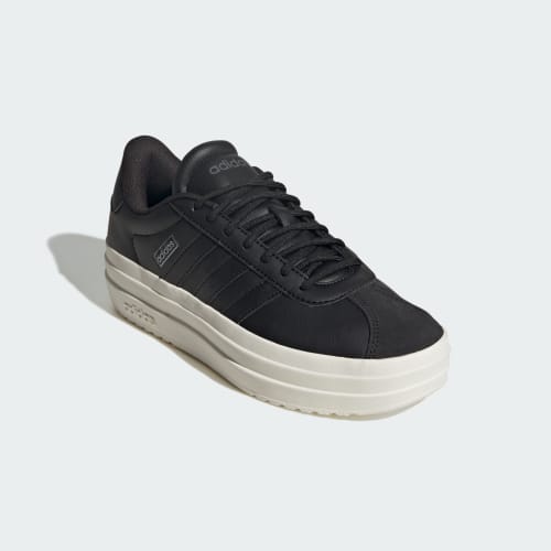 Shop (W) adidas VL Court Bold 鞋款 核心黑/核心黑/米白 IH9146