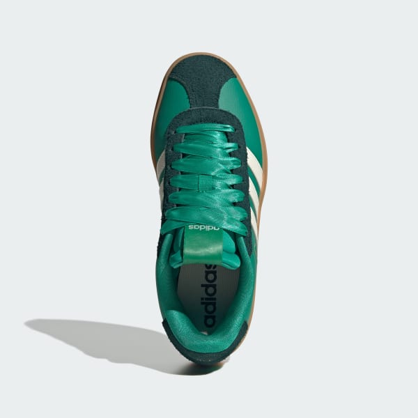 Lookbook (W) adidas VL Court Bold Schoenen Groen/Wit/Aurora Ivy JQ5627