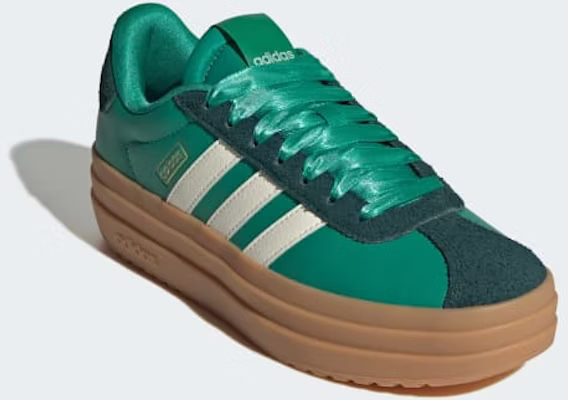 (Women) adidas VL Court Bold Shoes Court Green/Off White/Aurora Ivy JQ5627 Shop (Women) adidas VL Court Bold Shoes Court Green/Off White/Aurora Ivy JQ5627