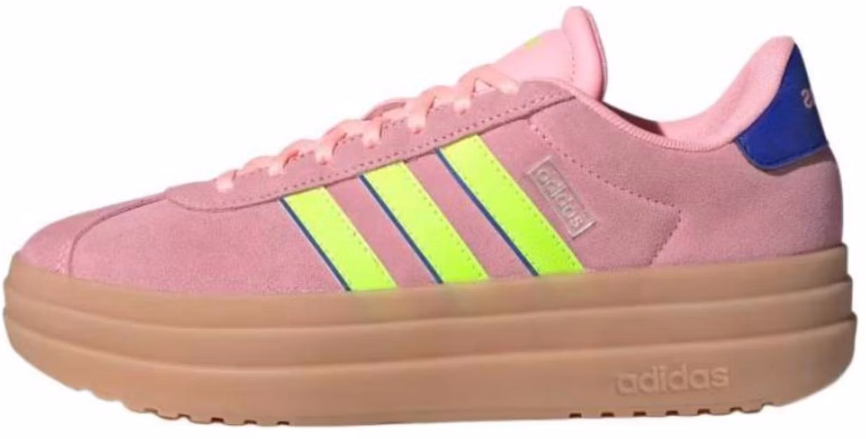 women-adidas-vl-court-bold-sneakers-pink-green-blue-leather-casual-low-top-ih-8089