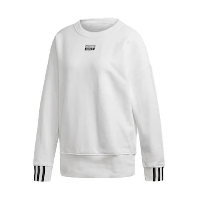(Women) adidas Vocal Casual Comfort Sweatshirt White ED5847