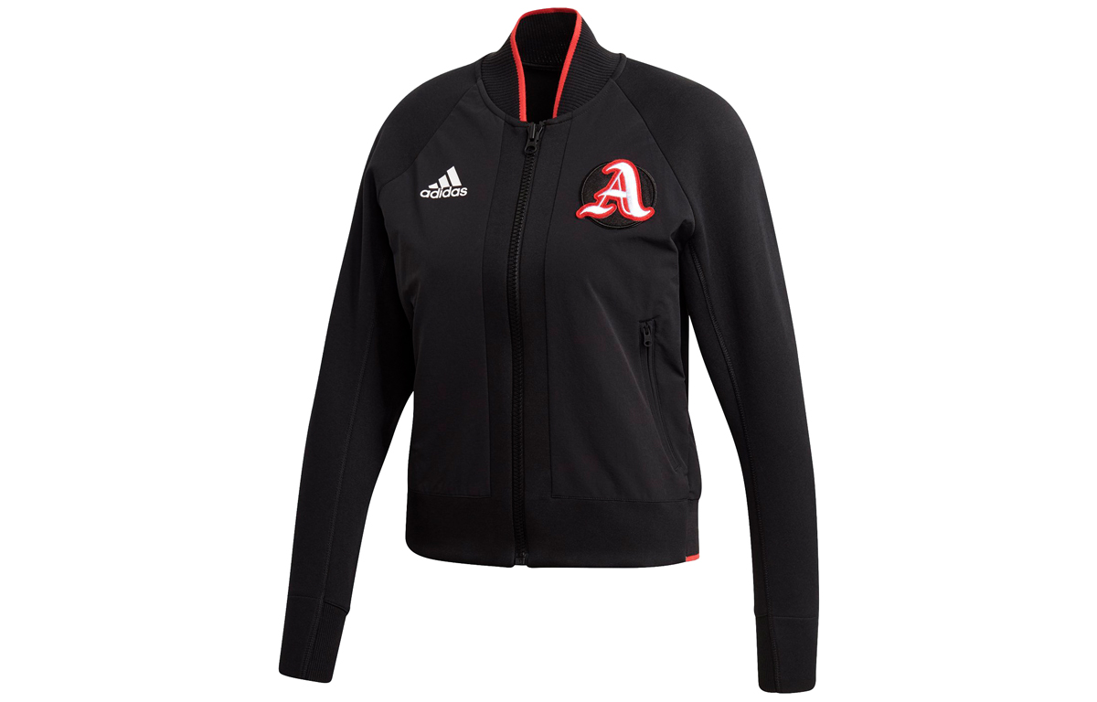 (Women) adidas VRCT Long-Sleeve Sports Jacket Black FI9214