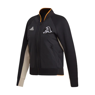 (Women) adidas VRCT Retro Athletic Long Sleeve Jacket Black EA0422
