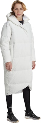 (Women) adidas W Big Baffle C White Hooded Oversized Down Jacket HN9939 Lookbook (Women) adidas W Big Baffle C White Hooded Oversized Down Jacket HN9939