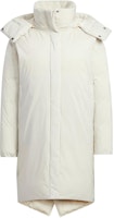 (Women) adidas W Long Down Coat White Detachable Hood Puffer Jacket. HN2114 (Women) adidas W Long Down Coat White Detachable Hood Puffer Jacket. HN2114