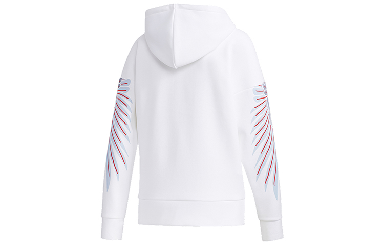 (Women) adidas W MIC GFX Sweatshirt White GG0771