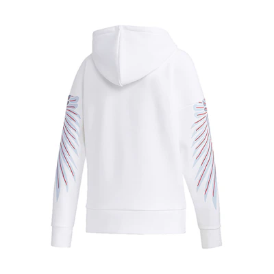 (Women) adidas W MIC GFX Sweatshirt White GG0771