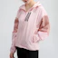 Details for (W) Jaket Hoodie adidas W.N.D Colorblock Pink GF0133