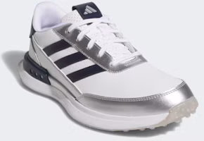 Shop (W) adidas 女款 S2G SL 真皮高爾夫鞋 白/深藍/灰二 JR6952