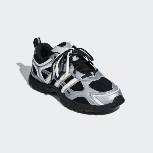Shop (W) adidas Whisper Glide Tech Grigio Metallizzato/Nero/Core Bianco KH6932