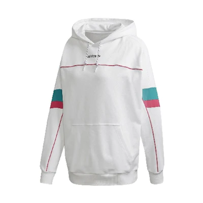 (Women) adidas White Casual Pullover Hoodie American Style GC8770