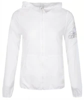 (Women) adidas White Hooded Woven Jacket FT2862 (Women) adidas White Hooded Woven Jacket FT2862