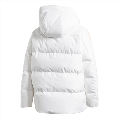 (W) アディダス 白 キルティング フード付き 冬用 ダウンジャケット GF0002 Lookbook (W) アディダス 白 キルティング フード付き 冬用 ダウンジャケット GF0002