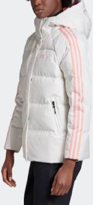 (W) アディダス 白 キルティング フード付き 冬用 ダウンジャケット GF0002 Sizing (W) アディダス 白 キルティング フード付き 冬用 ダウンジャケット GF0002