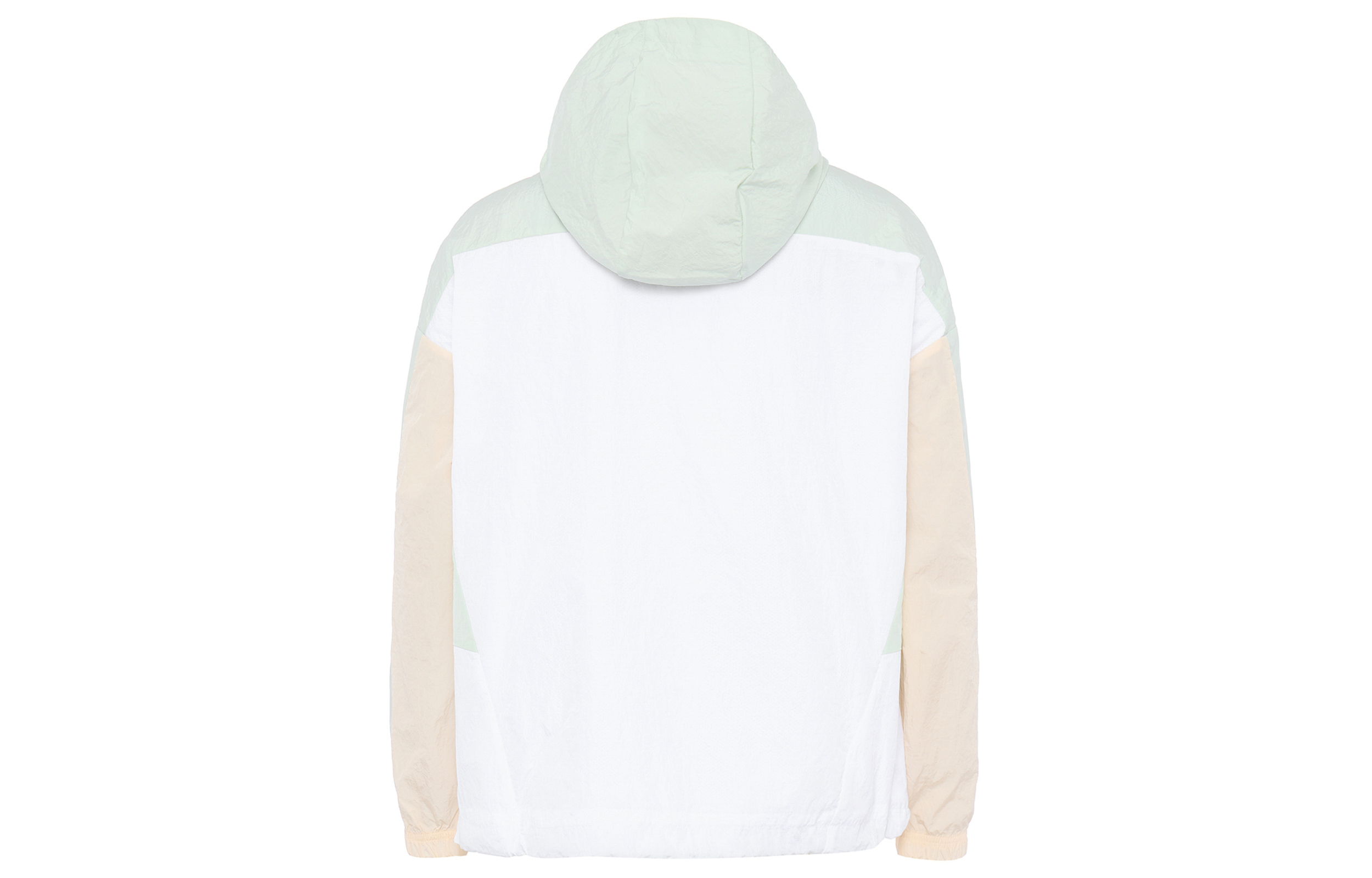 Lookbook (W) 阿迪达斯白色条纹标志印花拉链连帽夹克 HM5279