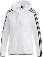 (Women) adidas Windbreaker 3-Stripes Women’s White Woven Jacket FT2881 (Women) adidas Windbreaker 3-Stripes Women’s White Woven Jacket FT2881