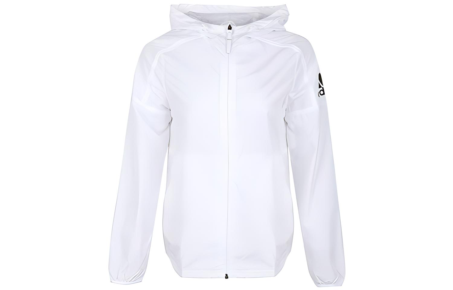 (Women) adidas Windbreaker Hooded Sports Jacket CV5476