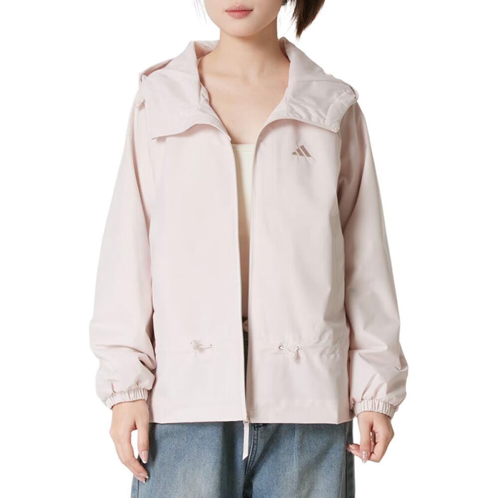 Shop (W) adidas 防風防水連帽拉鏈外套 KS2808