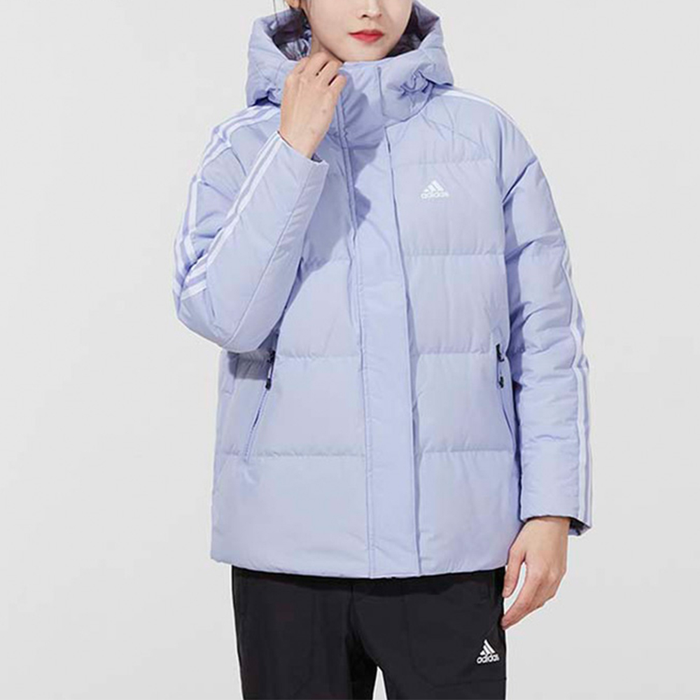 (Women) adidas Winter Lavender Purple Hooded Down Jacket. H20811 圖 4