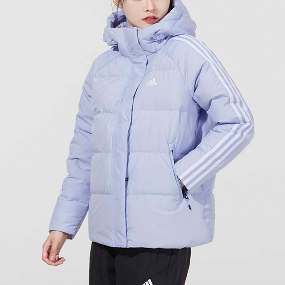 (Women) adidas Winter Lavender Purple Hooded Down Jacket. H20811 圖 6