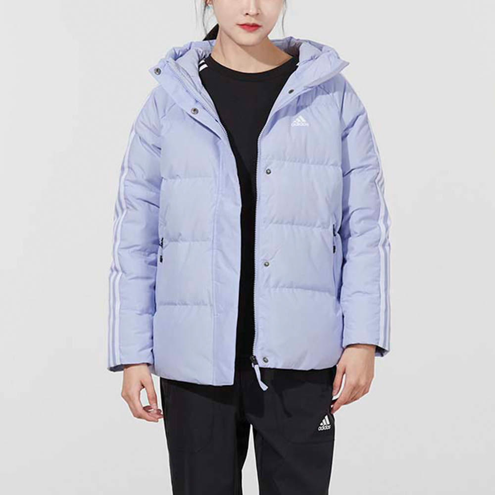 (Women) adidas Winter Lavender Purple Hooded Down Jacket. H20811 圖 7