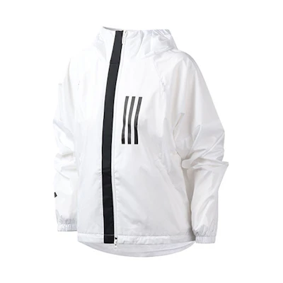 (Women) adidas WND Casual Hooded Jacket White FH6665