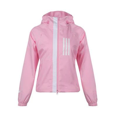 (Women) adidas WND Pink Hooded Sport Jacket DZ0036