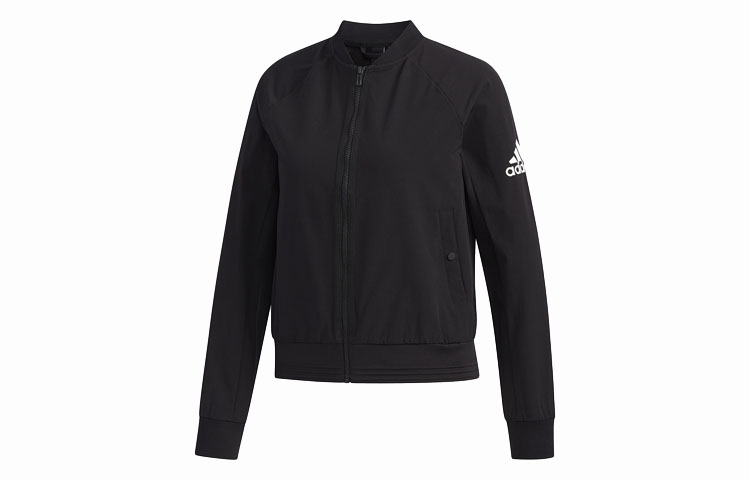 (Women) adidas Woven Flight Jacket - Black FM9319