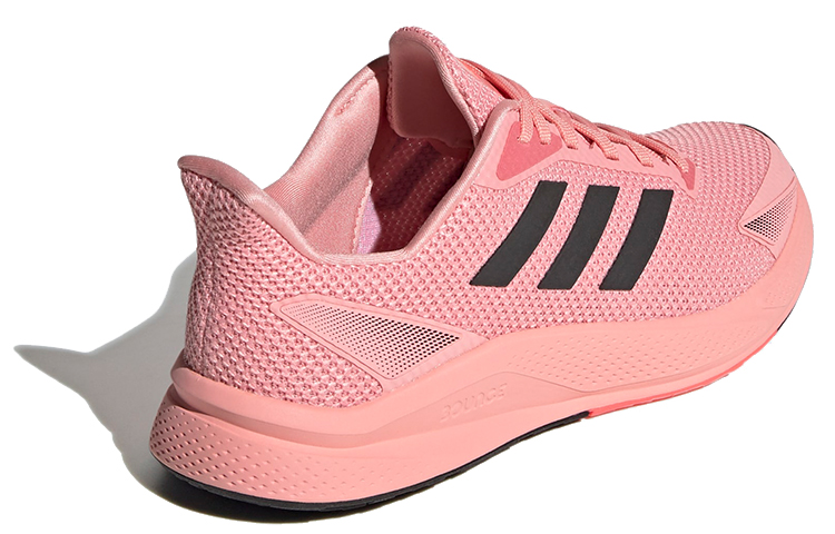 Shop adidas X9000l1 低筒 跑步鞋 女款 粉黑