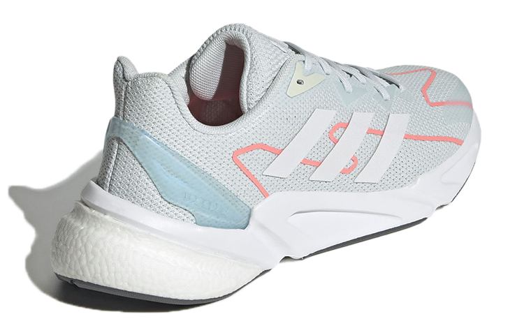 Shop adidas X9000l2 耐磨減震慢跑鞋 女款 淺藍色