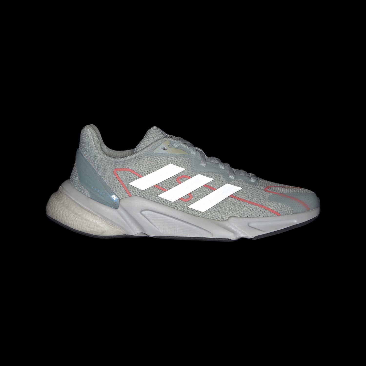 Sizing adidas X9000l2 耐磨減震慢跑鞋 女款 淺藍色
