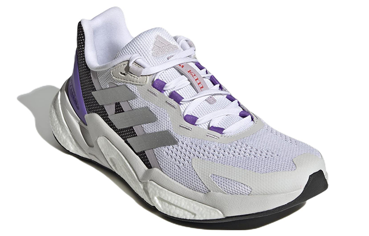 Lookbook adidas X9000L3 舒適耐磨跑步鞋 女款 灰黑紫