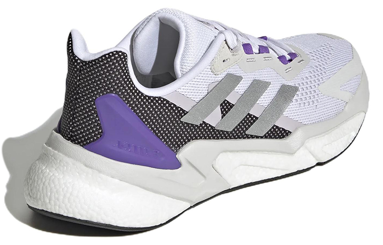 Shop adidas X9000L3 舒適耐磨跑步鞋 女款 灰黑紫